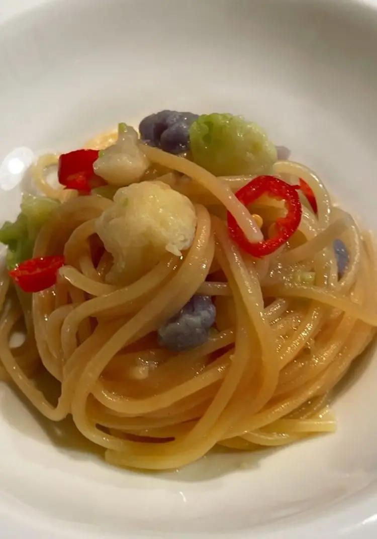 Ricetta Spaghetti aglio olio e cavolfiori di cucina_con_cristina