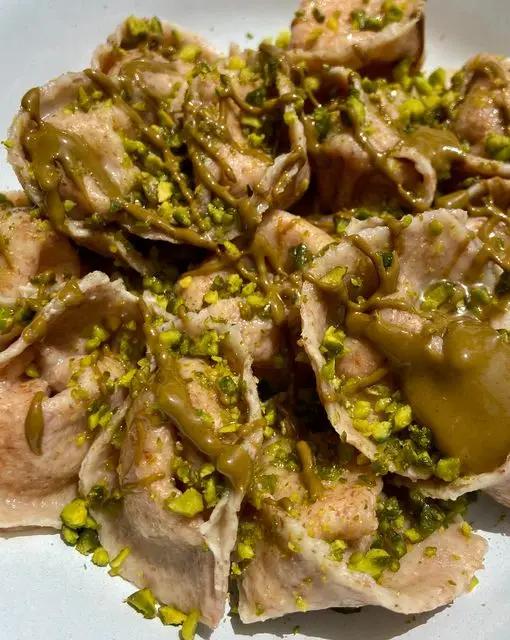 Ricetta Tortelli mortadella, pistacchio e stracciatella 😍 di ninnalemon