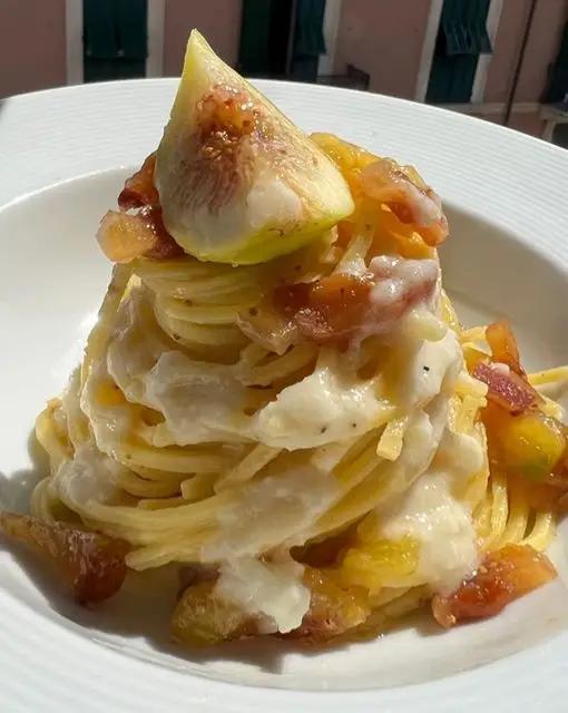 Ricetta Fichi caramellati, pecorino e guanciale croccante di ninnalemon