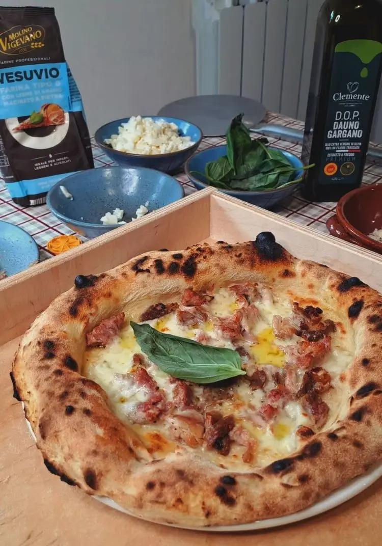 Ricetta Pizza napoletana contemporanea con metodo Diretto di matteoamorino