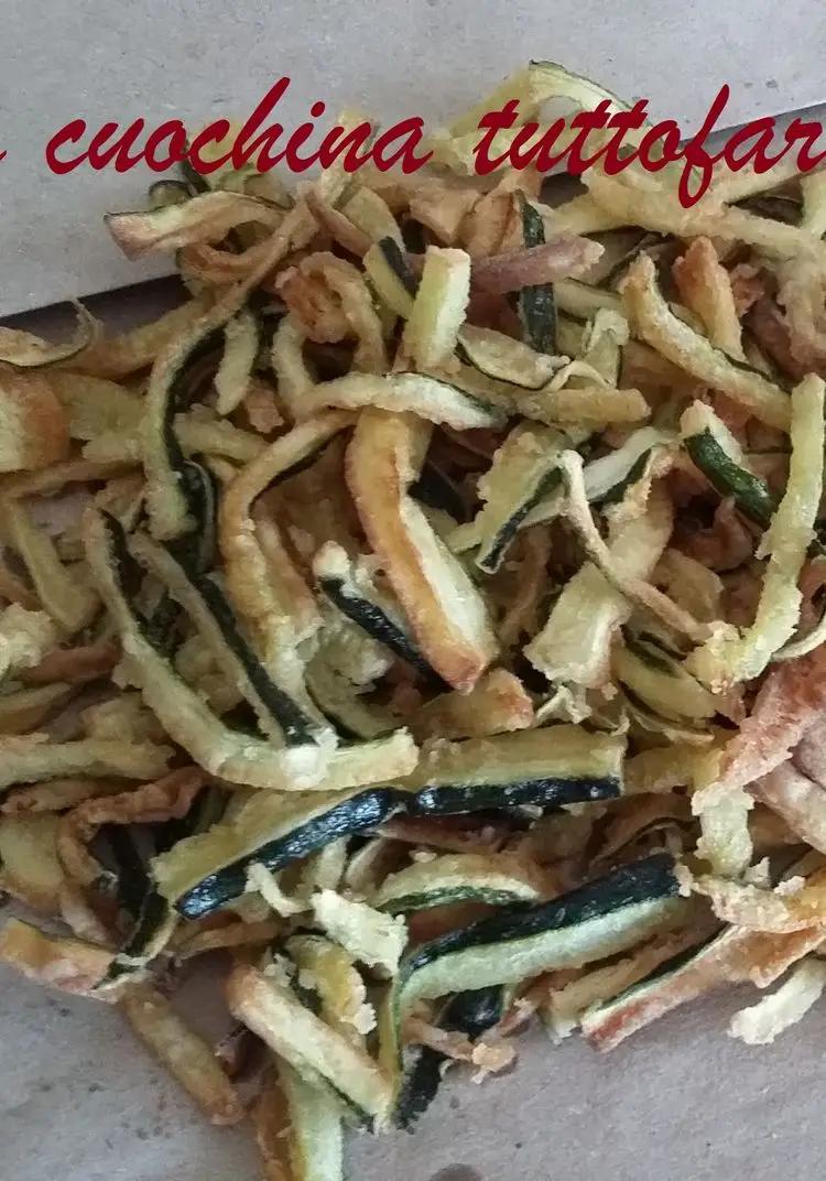 Ricetta Fiammiferini di zucchine di lacuochinatuttofare