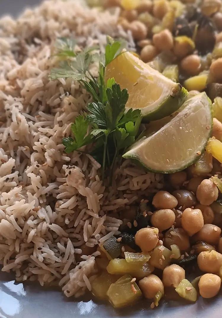 Ricetta Curry di ceci con verdure e riso basmati! di cucina_di_casa