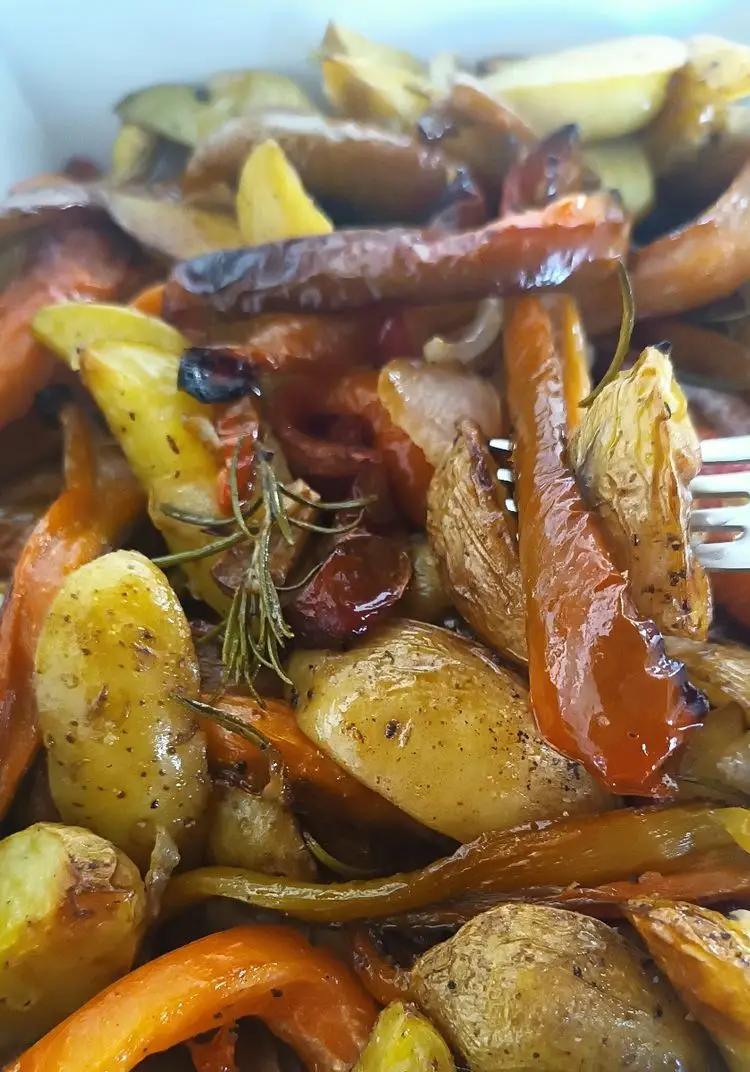 Ricetta Peperoni e patate al forno di cucina_di_casa