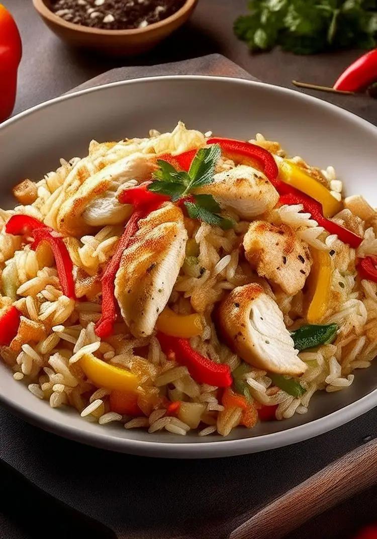 Ricetta Riso basmati con pollo e peperoni di matteo_capone