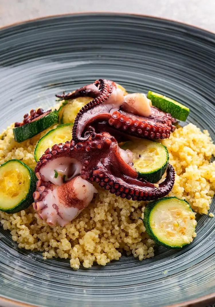 Ricetta Couscous con polpo e zucchine di carla_elta