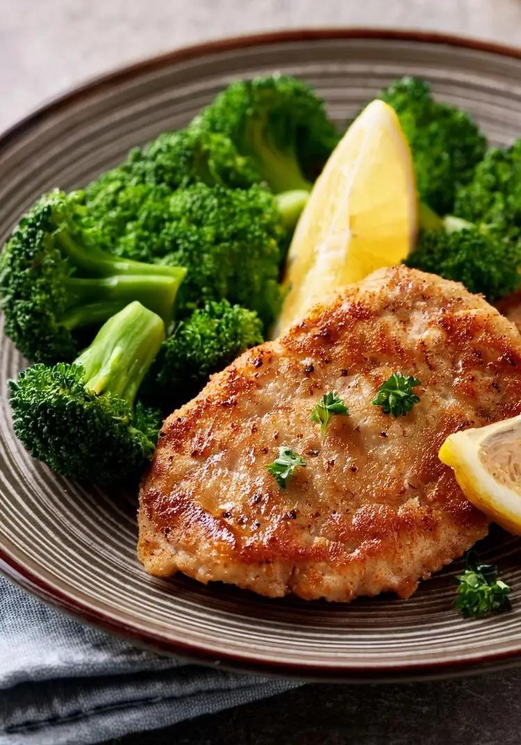 Ricetta Scaloppine di tacchino al limone e broccoli di carla_elta