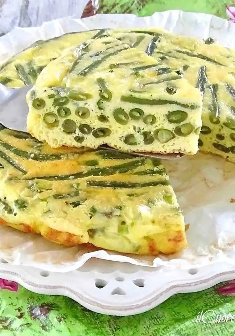 Ricetta Frittata di fagiolini di maria_maiaru