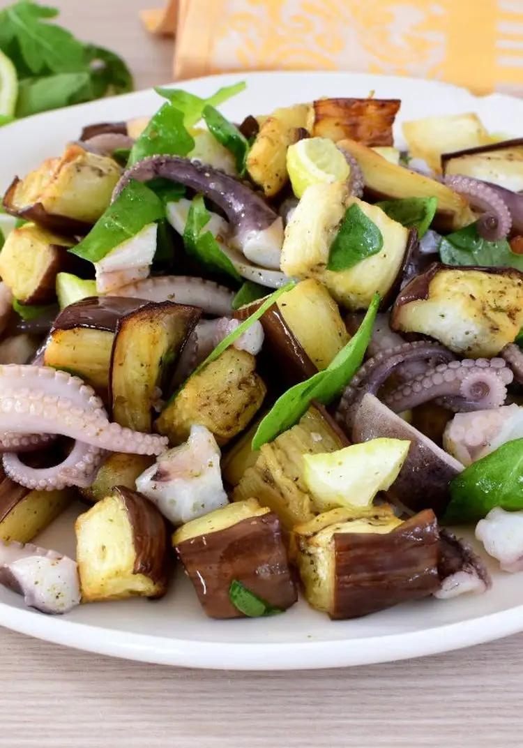 Ricetta Insalata di polpo e melanzane di alice_tassara