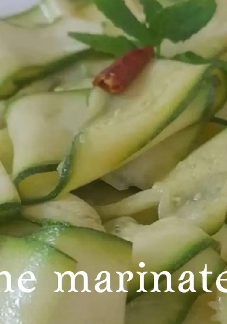 Ricetta Zucchine marinate crude di elviramorgese78@gmail.com