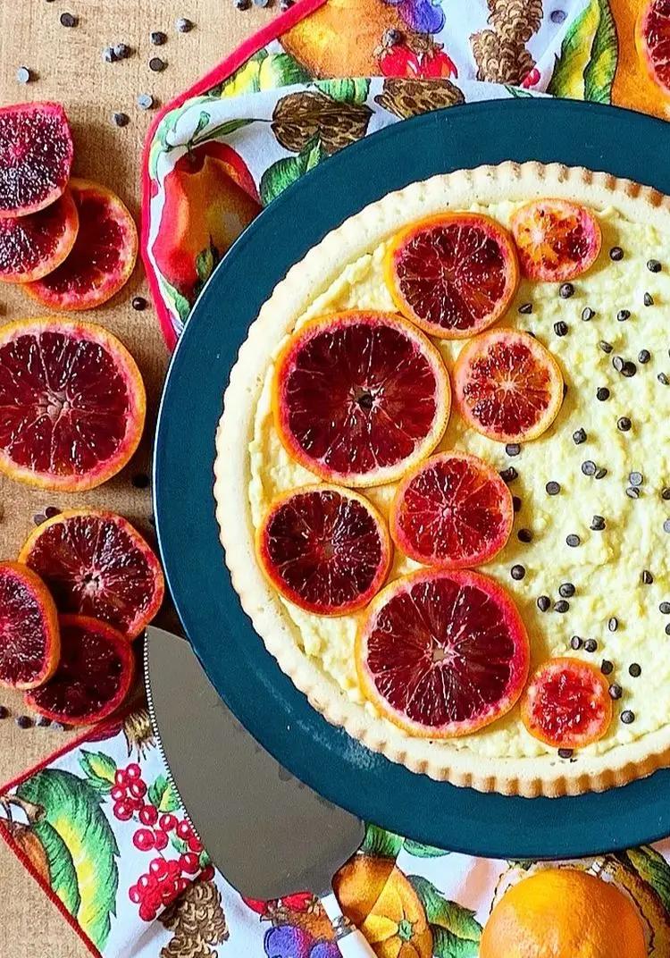 Ricetta Crostata morbida all’arancia di cucinacon_grazia