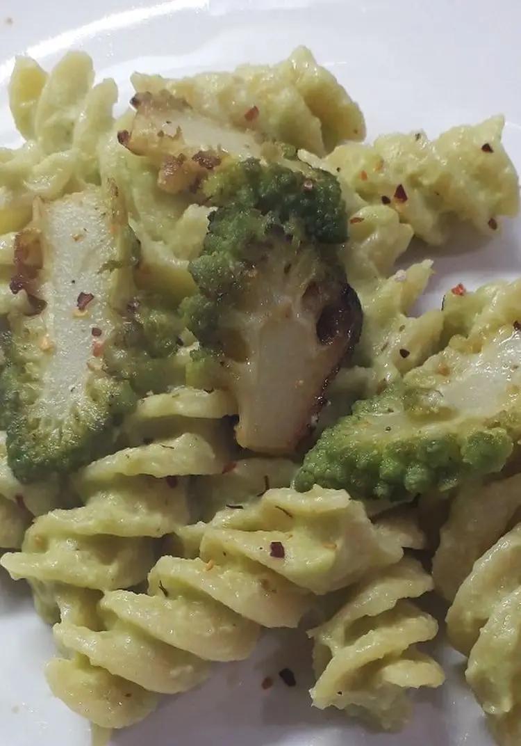 Ricetta Fusilloni con crema di broccolo romanesco. di simoneantonella54