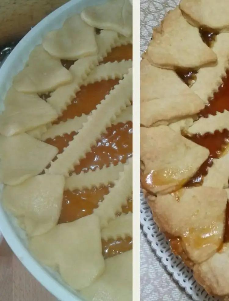 Ricetta Crostata con confettura. di simoneantonella54