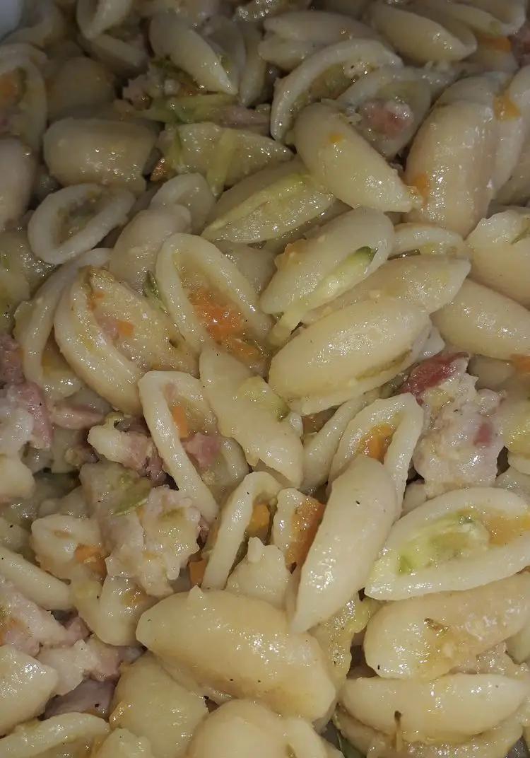 Ricetta Gnocchetti sardi con zucchine e pancetta di vania_chef