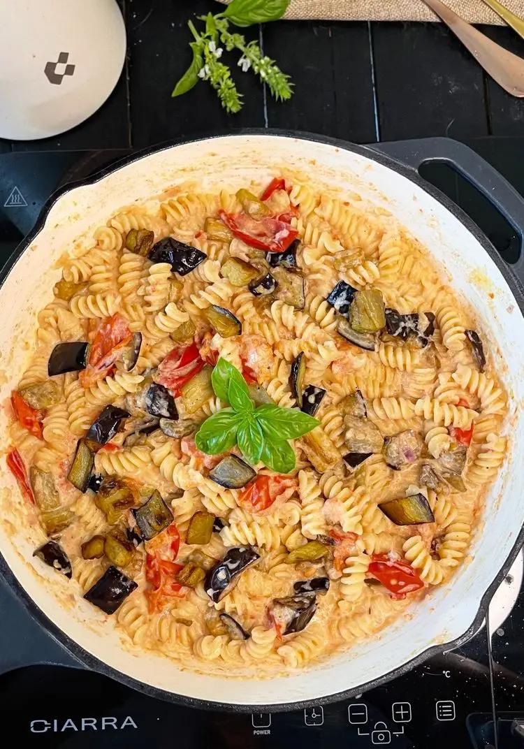 Ricetta FUSILLI CON MELANZANE E ROBIOLA di angelasurano80