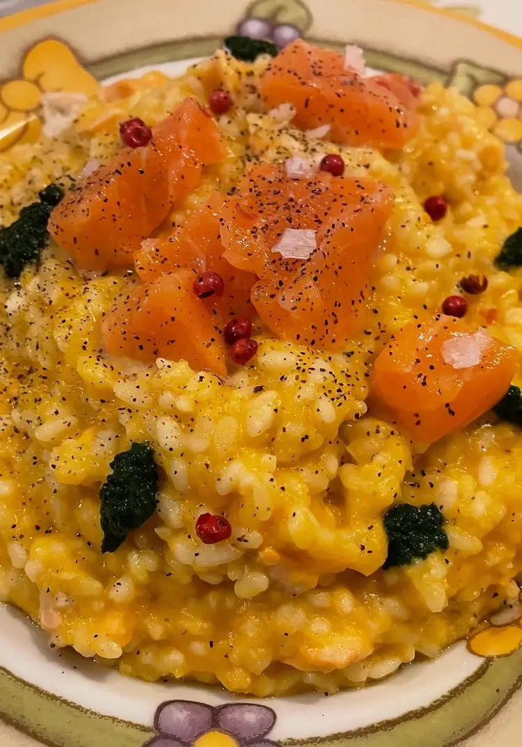 Ricetta Risotto con zucca e salmone di marco.cauli