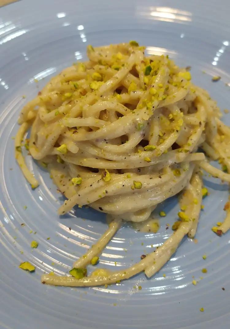 Ricetta Cacio pepe lime e granella di pistacchio di christian.avenali1994