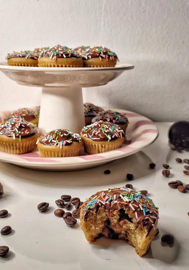Ricetta Muffin yogurt e caffè glassati al cioccolato 🍫 di CucinaDargento