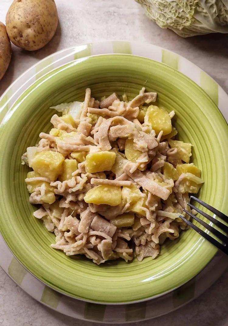 Ricetta Pasta con verza e patate di CucinaDargento