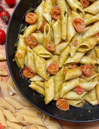 Ricetta Pennoni con pomodorini e crema di zucchine di juless.cooking