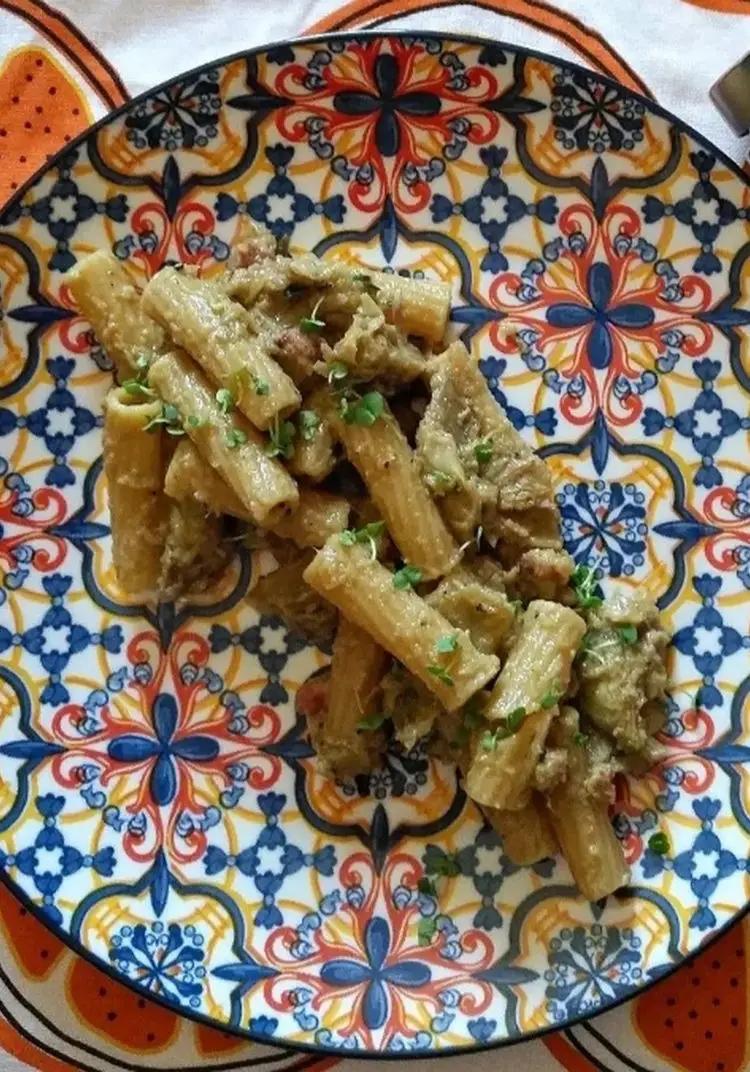 Ricetta RIGATONI PANCETTA E CARCIOFI di ilassmoments