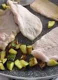 Immagine del passaggio 3 della ricetta Scaloppine di Pollo alle Zucchine e Limone Cremosissime