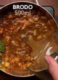 Immagine del passaggio 4 della ricetta Zuppa di Farro e lenticchie con carote, patate e ricotta salata