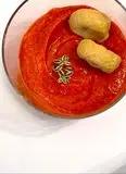 Immagine del passaggio 4 della ricetta Spaghetto con crema di peperone e tarallo