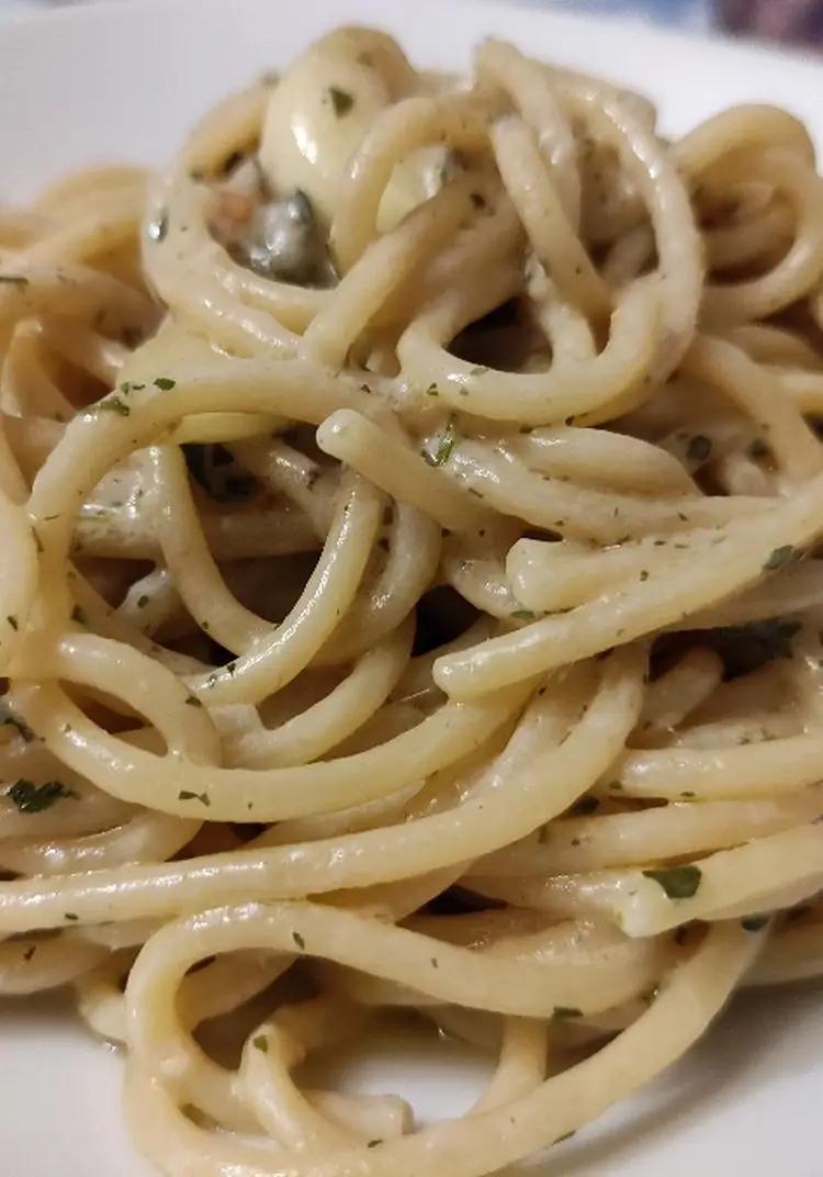 Ricetta Spaghettoni aglio, olio e peperoncino cremosi 🧄🌶️ di mel8.1973