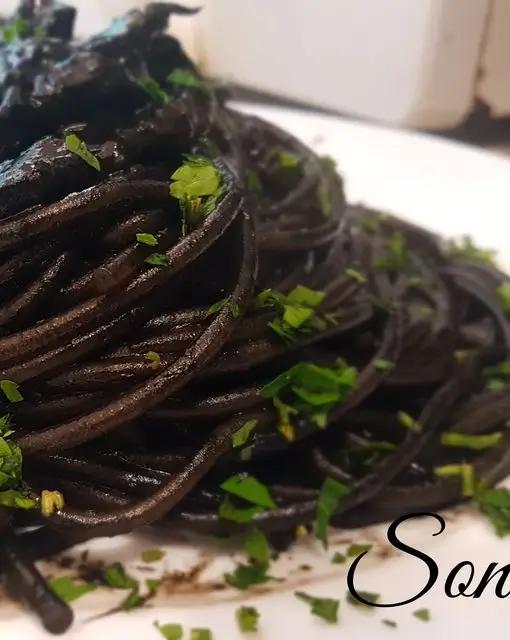 Ricetta Spaghetti al nero di seppia di sonia02