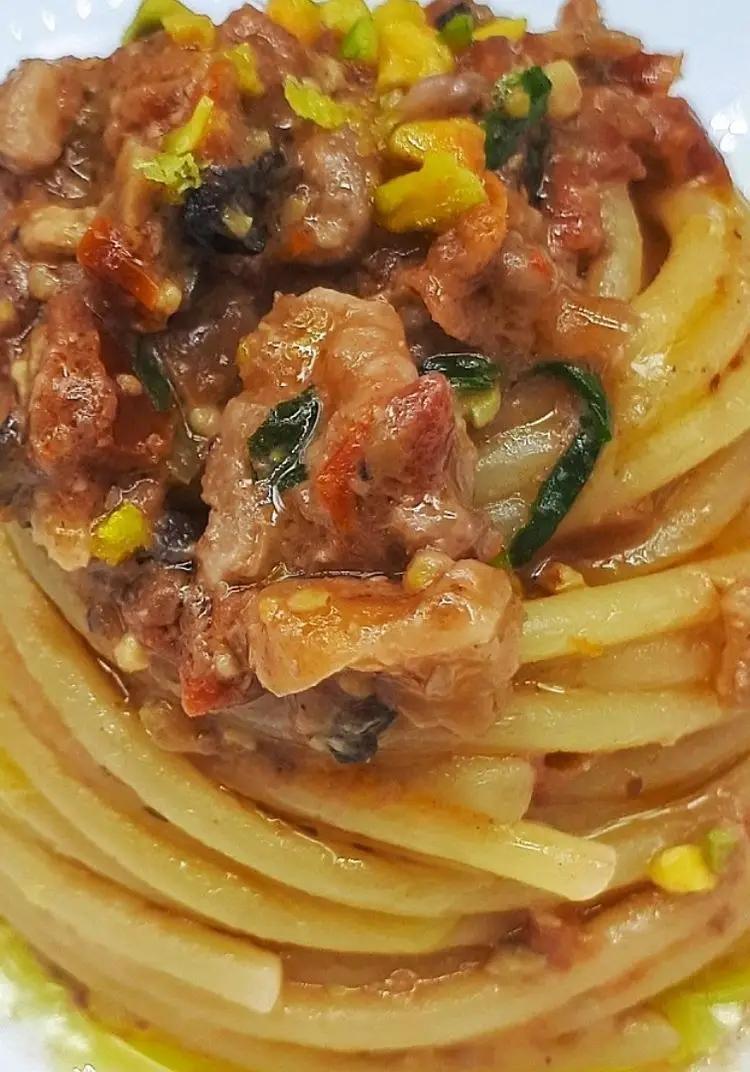 Ricetta Spaghetti al pistacchio di Secondo_zio_claudio