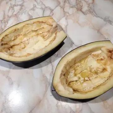 Passaggio 1 della ricetta Barchette di melanzane
