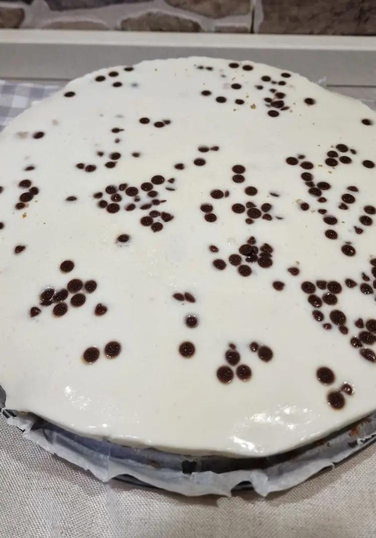 Ricetta Ceesecake ricotta e gocce di cioccolato 😋 di CookingMary