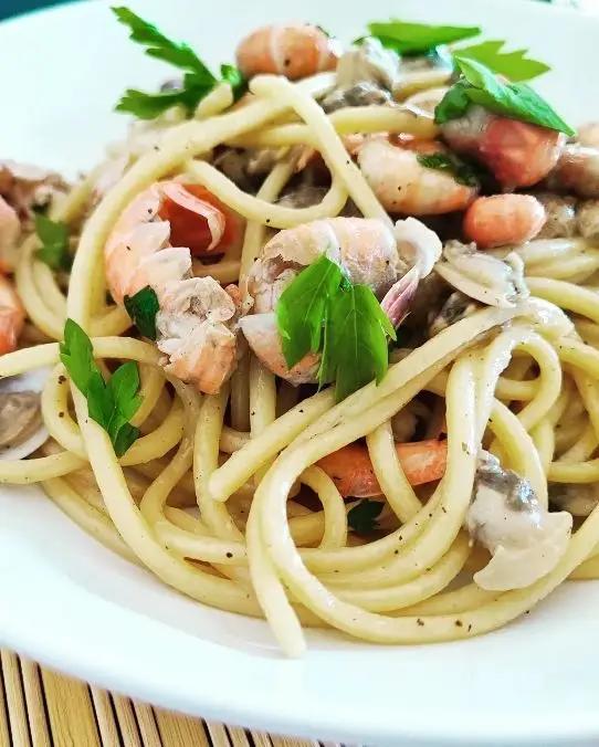 Ricetta Spaghetti con vongole, gamberetti e pepe di Soul_Kitchen