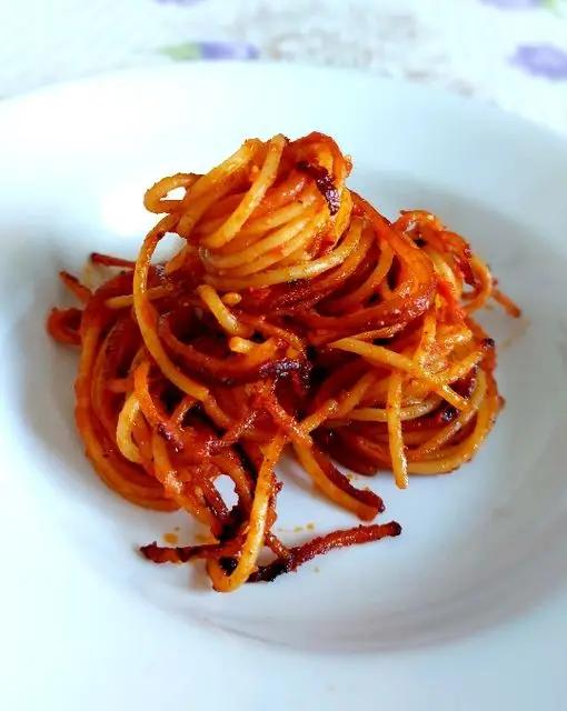 Ricetta Spaghetti all'assassina di osteriadalele