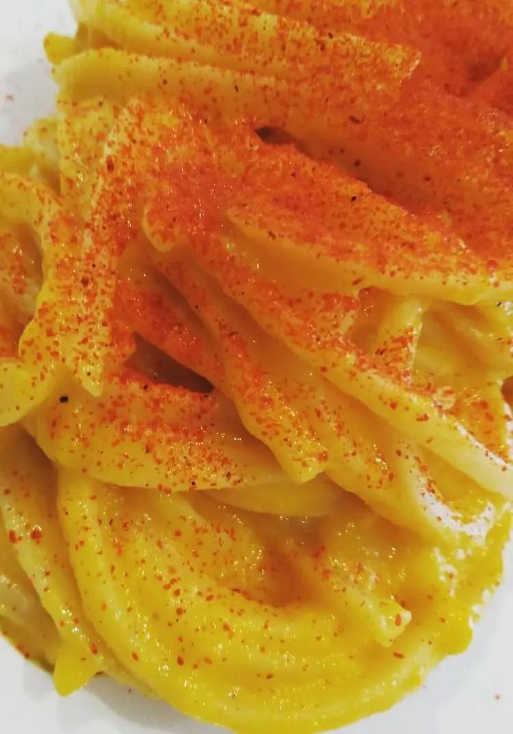 Ricetta Trighetto alla crema di peperoni gialli e paprika affumicata di cucinadinamica