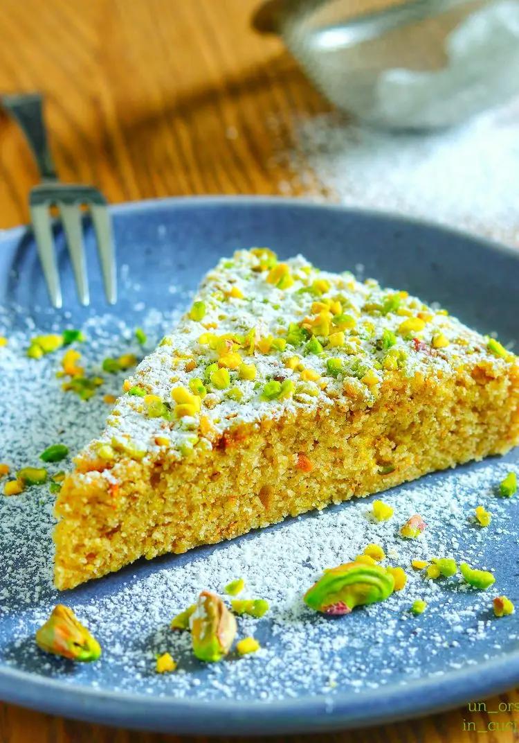 Ricetta Torta veganfit al pistacchio di stefanoriccifoodblog