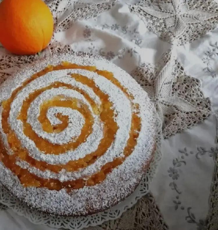 Ricetta Torta girella all'arancia di Mammavanna