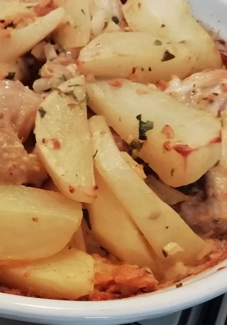 Ricetta Pollo succoso con le patate al forno di magdalena.salapa27