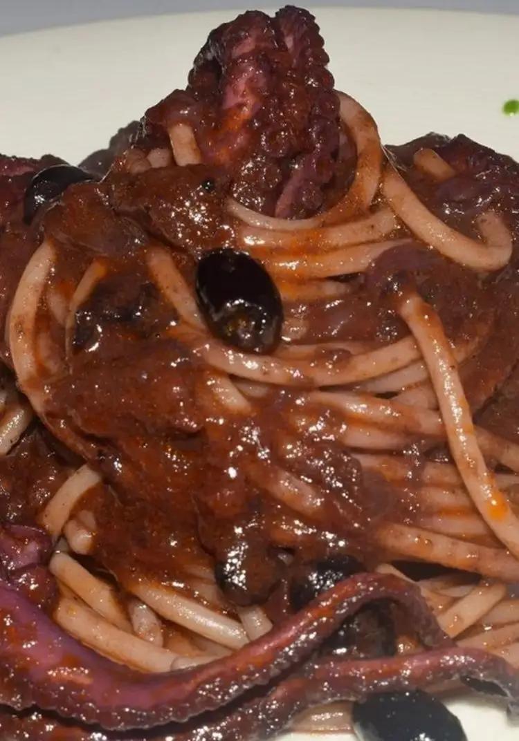 Ricetta Spaghetti i al sugo di moscardini di Mamy.chef75