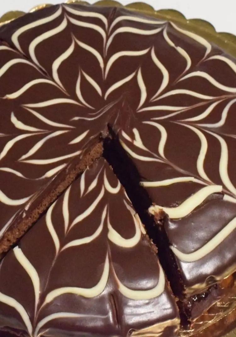 Ricetta Torta al cioccolato ragnatela. di Mamy.chef75