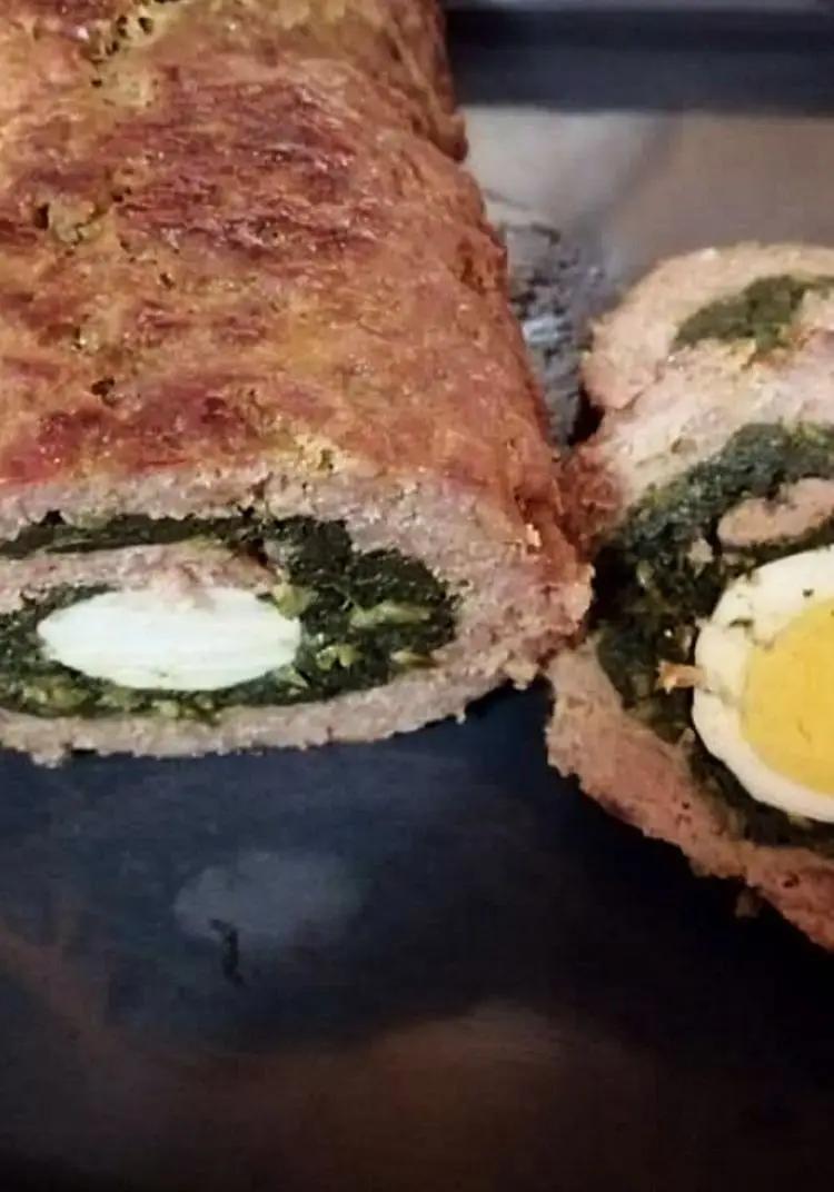 Ricetta Polpettone di carne con Spinaci e uova di home_made_cook_page