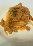 Immagine del passaggio 4 della ricetta Spaghetti crema di pomodorini e salsiccia