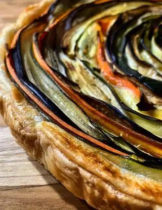 Ricetta Torta salata “petali di verdure” di fiorenza.coragliotti