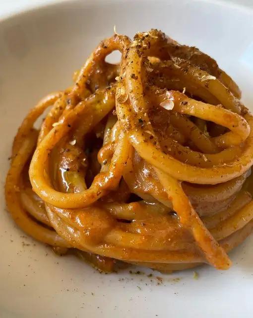 Ricetta Spaghettoni dashi e ricci di mare di lomagnafoodblog