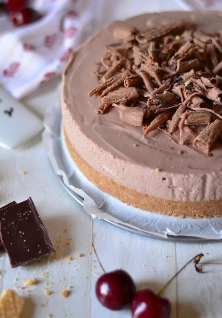 Ricetta Cheesecake al cioccolato senza mascarpone di ricettedimaria