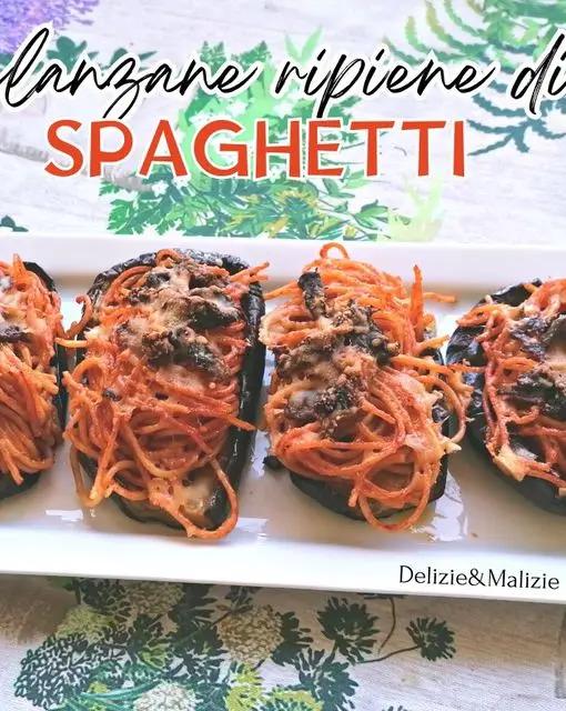 Ricetta Melanzane ripiene di Spaghetti di ladyp