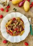 Immagine del passaggio 3 della ricetta Insalata siciliana di patate (in forno)