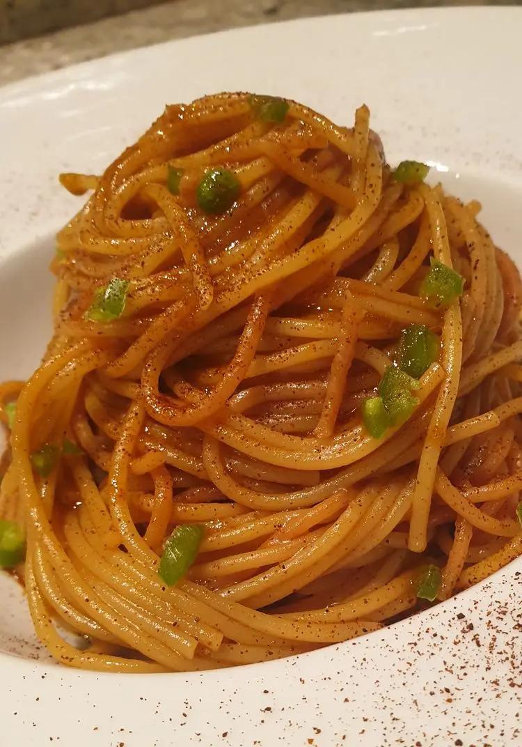 Ricetta Spaghetti all'assassina senza pomodoro con peperoncino panca di Robertobabbilonia