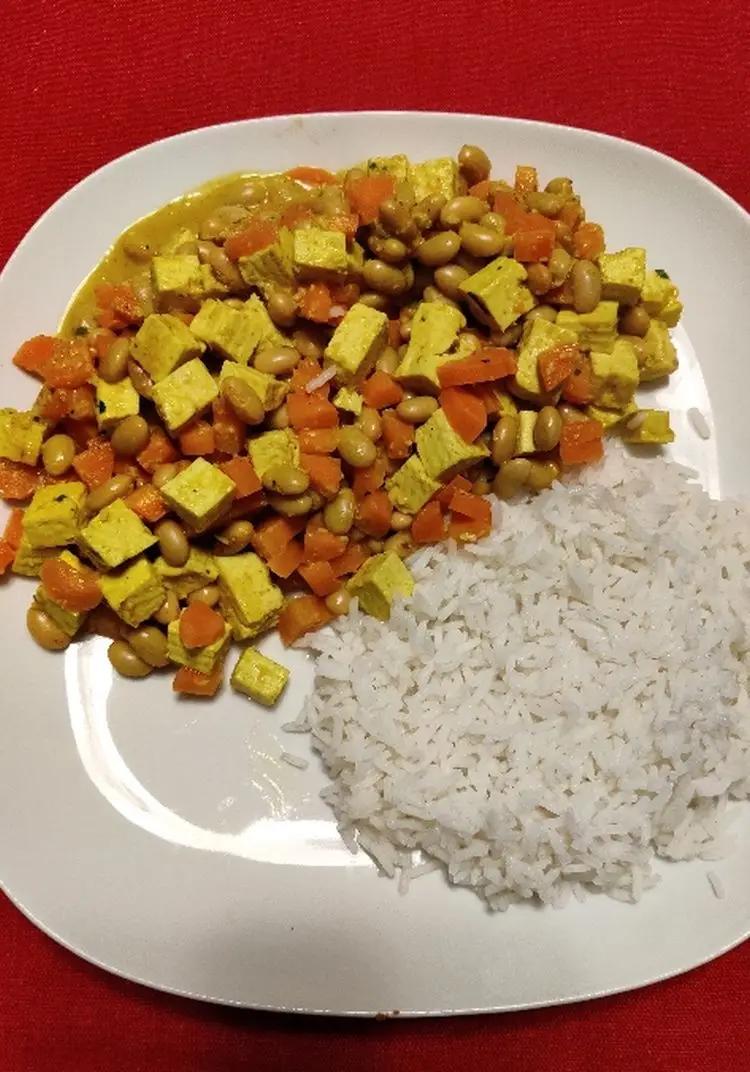 Ricetta Vegan Curry di soia e tofu di Antonia