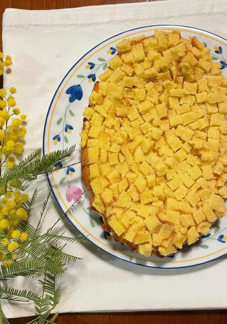 Ricetta Torta mimosa veloce con crema pasticcera di Past_icciareincucina
